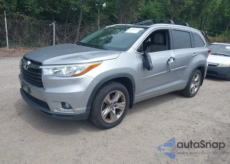 2016 Toyota Highlander Limited V6 from USA, damaged, VIN 5TDDKRFH8GS270260
